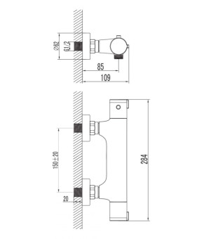 Смеситель Imprese Centrum 15400
