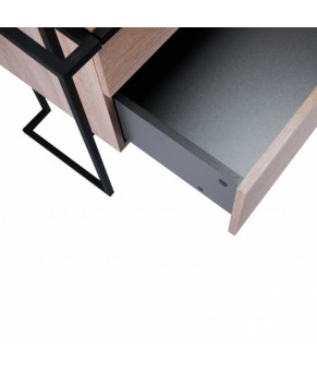 Комплект Qtap тумба напольная Taurus 800х800х437 мм Whitish oak + раковина врезная Albatross New QT71TA44017