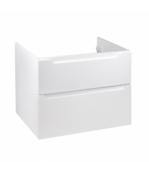 Комплект Qtap тумба подвесная Scorpio 800х585х460 мм White + раковина врезная Albatross 9H QT71SC43974