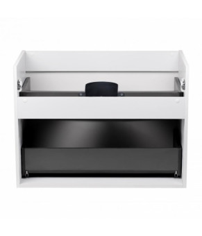 Комплект Qtap тумба подвесная Scorpio 800х585х460 мм White + раковина врезная Albatross 9H QT71SC43974