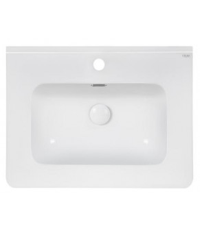 Комплект Qtap тумба подвесная Scorpio 600х585х460 мм Graphite + раковина врезная Albatross 9H QT71SC43979