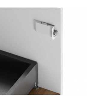 Комплект Qtap тумба подвесная Robin 800х580х437 мм White/Whitish oak + раковина врезная Albatross 9H QT71RO44038
