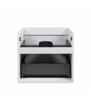 Комплект Qtap підвісна тумба Tern 800х580х437 мм White + раковина врізна Albatross 01 QT71TE44106