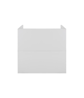 Комплект Qtap тумба подвесная Tern 800х580х437 мм White + раковина врезная Albatross New QT71TE44109