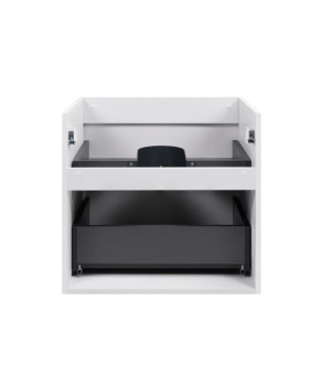 Комплект Qtap тумба подвесная Tern 800х580х437 мм White + раковина врезная Albatross New QT71TE44109