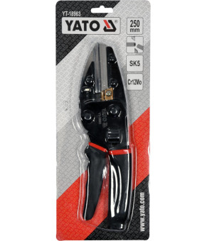 Ножиці багатофункціональні Yato 250 мм CRMO + SK5 58-62 HRC + 4 запасні леза YT-18963