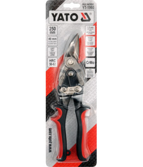 Ножницы по металлу левые Yato 250 мм YT-1960
