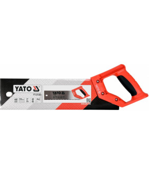 Ножовка по ПВХ и пластику Yato 440/350 мм 17TPI YT-31303