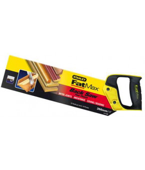 Ножовка пасовочная по дереву Stanley Fatmax 350 мм 13TPI 2-17-202