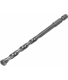Сверло универсальное Sthor с шестигранным хвостовиком 1/4" 7х110/60 мм YG6X 21688