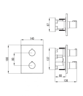 Змішувач Imprese Centrum VRB-10400Z