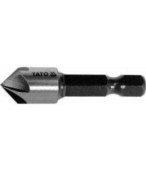 Зінківка конічна по металу Yato HEX-1/4" 10.4х40 мм HSS YT-44723