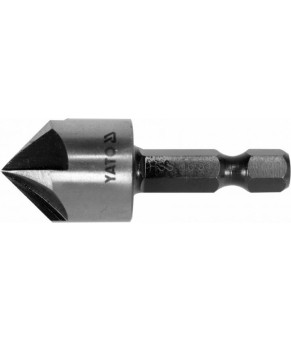 Зінківка конічна по металу Yato HEX-1/4" 16.5х45 мм HSS YT-44725