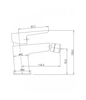 Смеситель Imprese Breclav 40245