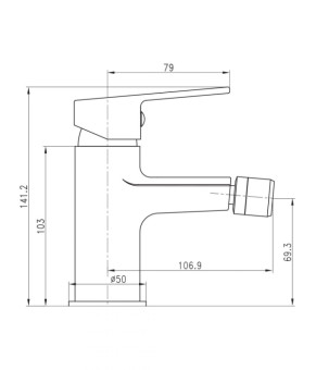 Смеситель Imprese Laska 40040(35)W