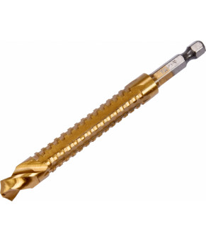 Сверло фрезерное по металлу Yato HSS-TIN 11х110 мм HEX-1/4" YT-44829