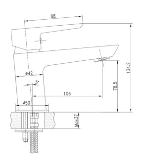 Смеситель Imprese Breclav 05245