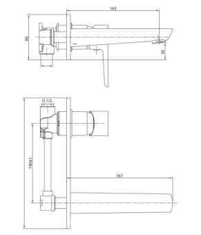 Смеситель Imprese Breclav VR-05245