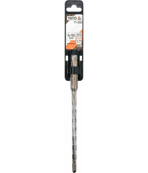 Сверло по бетону (бур) SDS Plus Х-тип Yato 6х160/95 мм YT-4202