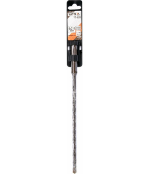 Сверло по бетону (бур) SDS Plus Х-тип Yato 6х210/135 мм YT-4203