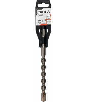 Сверло по железобетону SDS Plus Premium Х-тип Yato 16х210 мм с 4 режущими кромками YT-41948