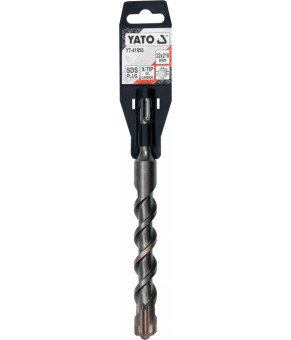 Сверло по железобетону SDS Plus Premium Х-тип Yato 22х210 мм с 4 режущими кромками YT-41950