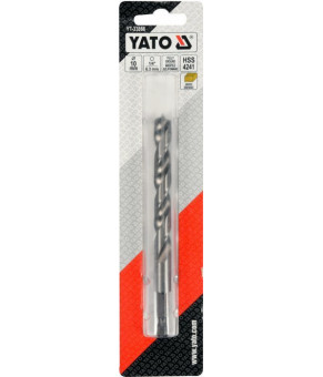 Сверло по дереву спиральное Yato ø10х100/60 мм HEX 1/4" HSS 4241 YT-33866