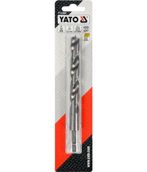 Сверло по дереву спиральное Yato ø12х100/60 мм HEX 1/4" HSS 4241 YT-33867