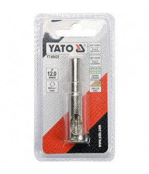 Сверло алмазное по гресу и керамике Yato 12 мм YT-60425