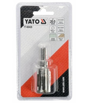 Сверло алмазное по гресу и керамике Yato 20 мм YT-60428