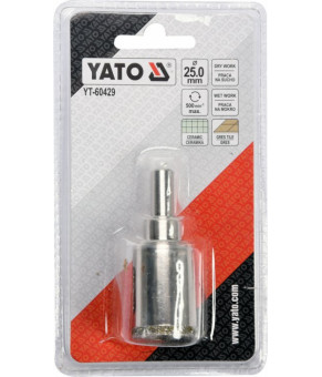 Сверло алмазное по гресу и керамике Yato 25 мм YT-60429