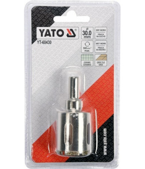 Сверло алмазное по гресу и керамике Yato 30 мм YT-60430