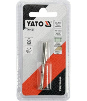 Сверло алмазное по гресу и керамике Yato 5 мм YT-60421