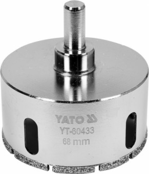 Сверло алмазное по гресу и керамике Yato 68 мм YT-60433