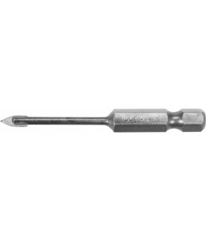 Сверло по стеклу и керамике Sthor 3х60 мм HEX-1/4" YG6X 21700