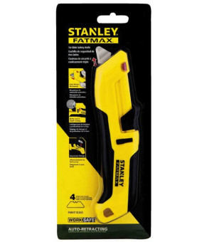 Нож Stanley "Fatmax" с выдвижным лезвием + 4 запасные лезвия FMHT10365-0
