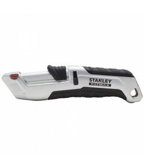 Нож Stanley "Fatmax" с выдвижным трапециевидным лезвием + 4 запасные лезвия FMHT10367-0