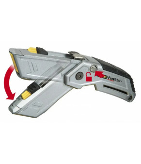 Нож складной Stanley "Fatmax Folding Twin-Blade" с двумя трапециевидными лезвиями 180 мм XTHT0-10502
