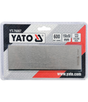 Брусок абразивный алмазный для заточки Yato 150х50х4 мм с грануляцией G600 YT-76087