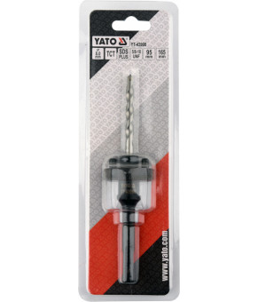 Держатель Yato со сверлом ø8 мм SDS +, для сверл коронок 5/8" YT-43990