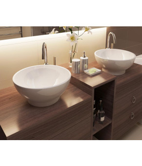 Умывальник Snail Селена Антрацит МАТ 104A600M