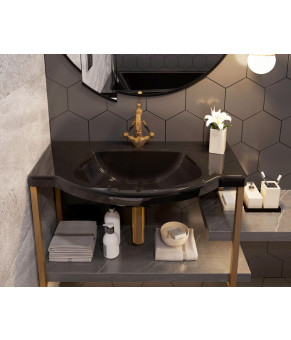 Умывальник Snail Афина Персик МАТ 107A701M