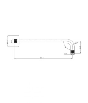 Держатель лейки Imprese SH01-305