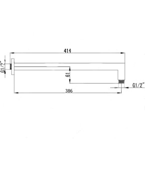 Держатель лейки Imprese SQH01-390