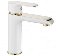 купити недорого Смеситель Rea Bloom white/gold REA-B9919