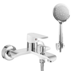 купити недорого Смеситель Rea Bloom white/chrome REA-B9918