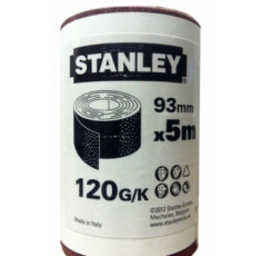 Бумага шлифовальная Stanley 93 мм х 5 м P120 STA31416-XJ