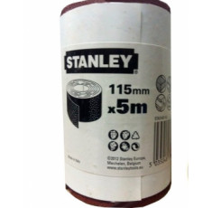 Бумага шлифовальная Stanley 115 мм х 5 м P180 STA31441-XJ