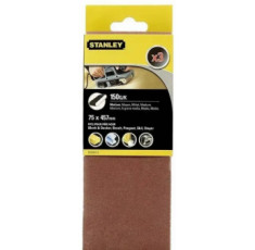 Лента шлифовальная Stanley 75х457 мм P150 3 шт STA33111-XJ