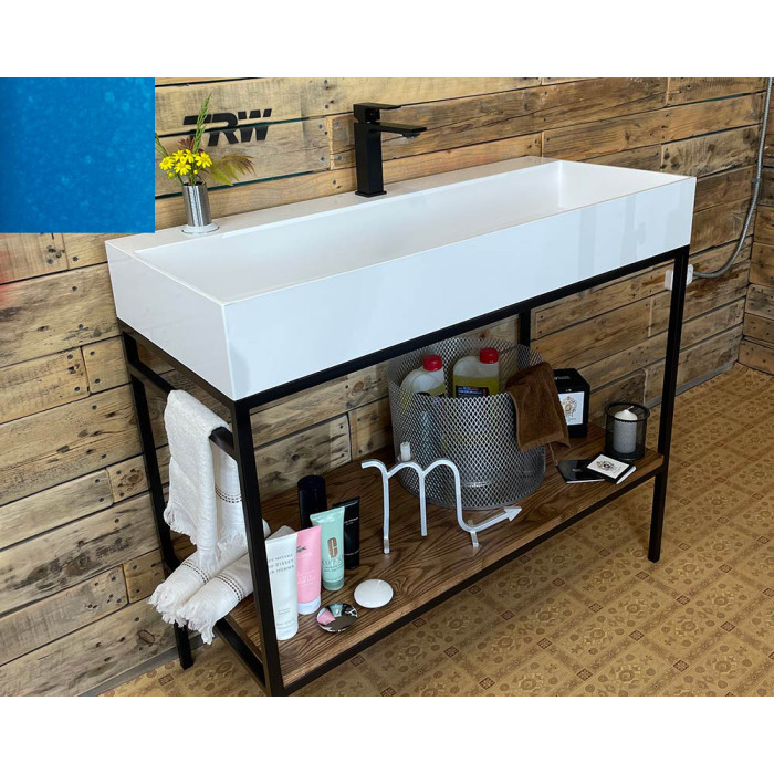 Тумба Snail Джерси с умывальником Флорида дерево Лагуна 1015LOFT168/1dH700